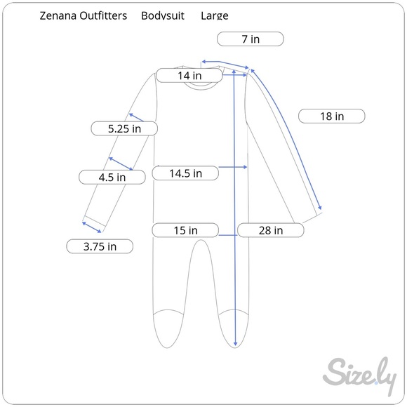 🛍 Zenana Outfitters 3/4 SLEEVE SCOOP BODYSUIT - Picture 6 of 6